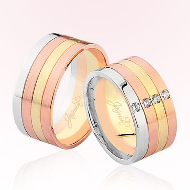 Dört Sıralı Altın Alyans 1805