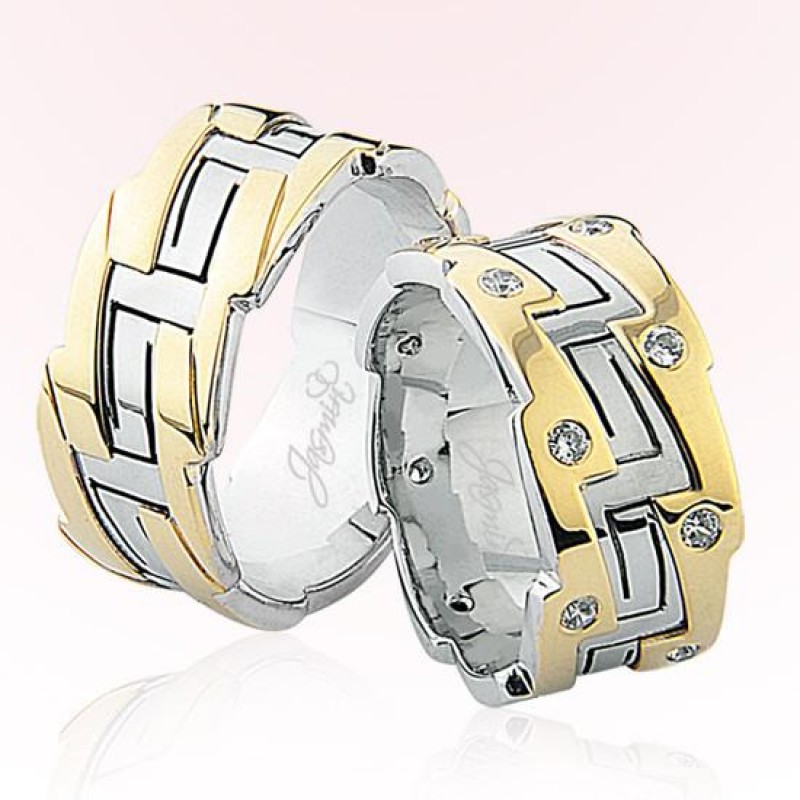 İki Renk Altın Alyans 1905 İki Renk Altın Alyans 1905