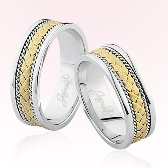 Örgü Model Altın Alyans 1906