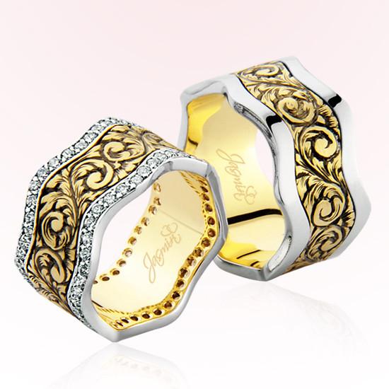 Otantik Model Altın Alyans 1907