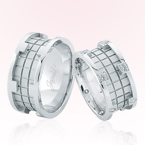 Beyaz Altın Alyans 2207