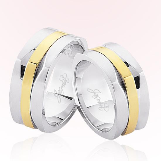 Sarı Şeritli Altın Alyans 2405 Sarı Şeritli Altın Alyans 2405