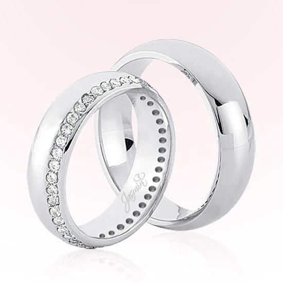 Taşlı Altın Alyans 2502 Taşlı Altın Alyans 2502