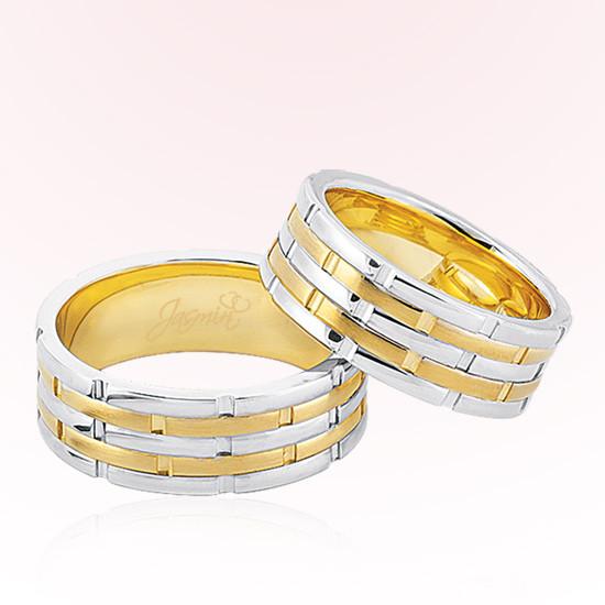 İki Şeritli Altın Alyans 2505