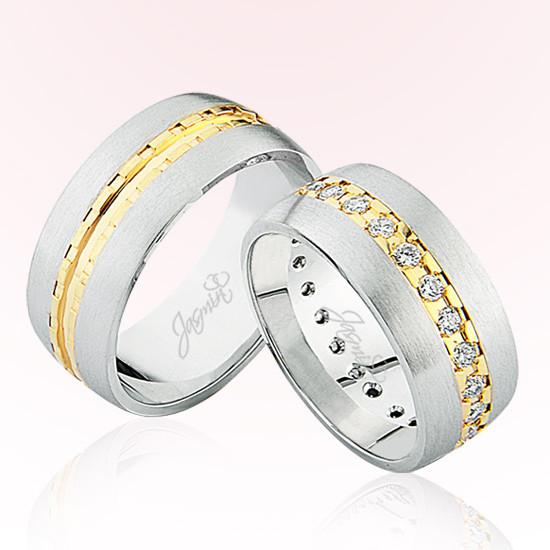 Sarı Beyaz Altın Alyans 2602