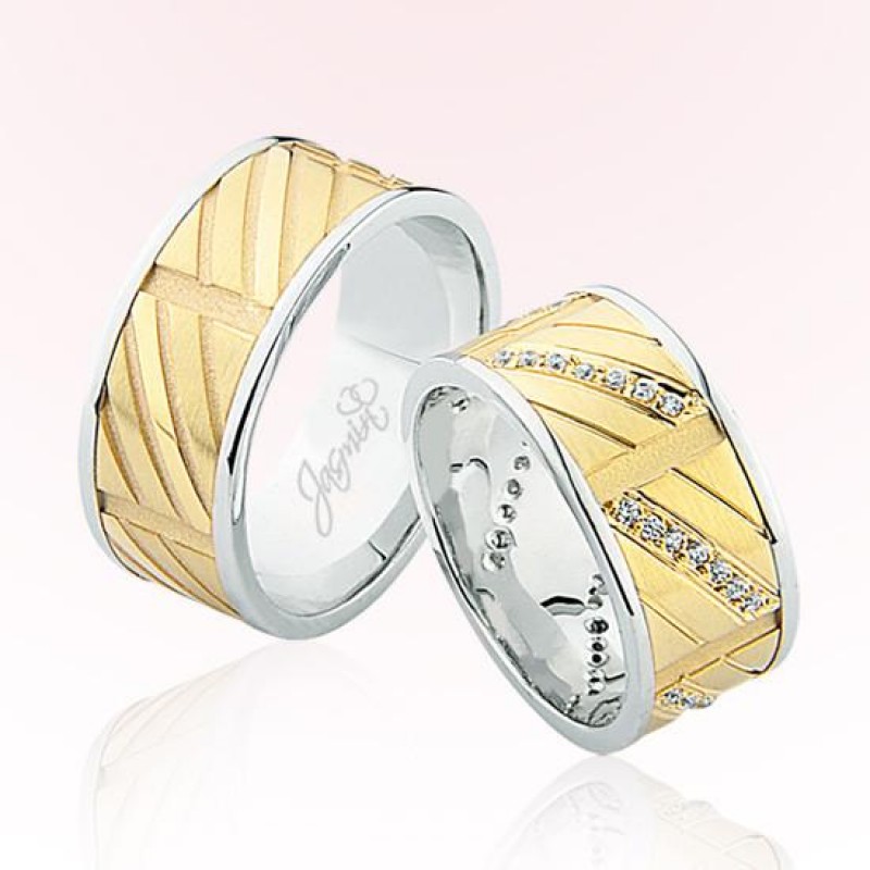 Taşlı Altın Alyans 2605 Taşlı Altın Alyans 2605