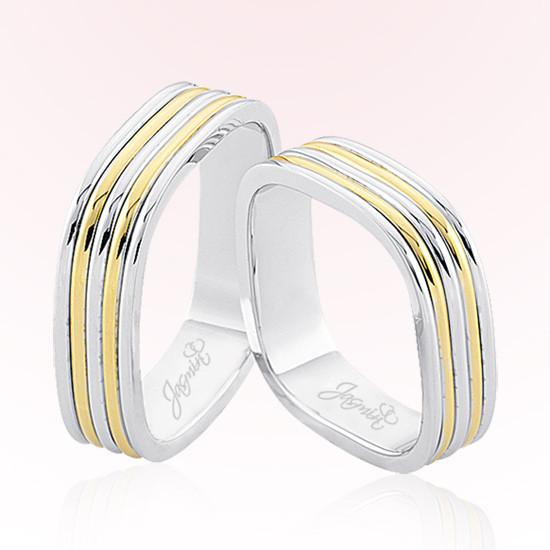 Kare Model Altın Alyans 2706