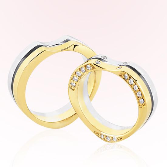 Kalp Model Altın Alyans 3002