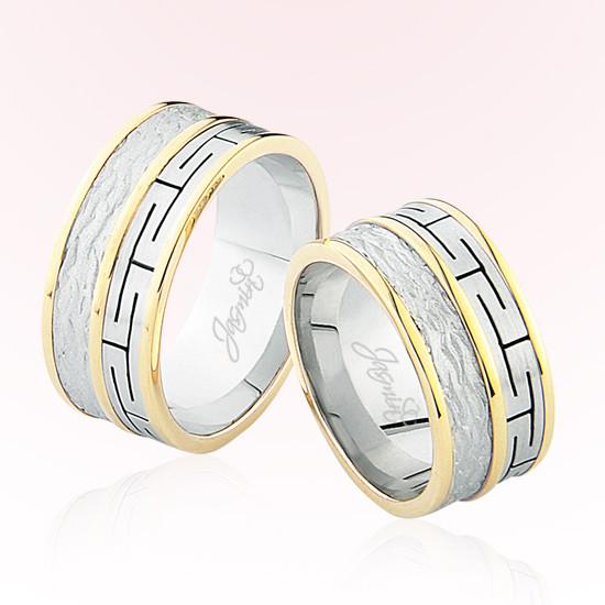 Labirent Desen Altın Alyans 3102