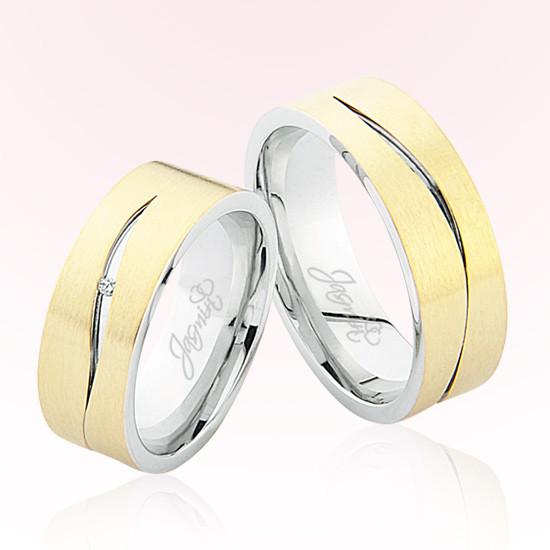 Sarı Beyaz Altın Alyans 3904 Sarı Beyaz Altın Alyans 3904