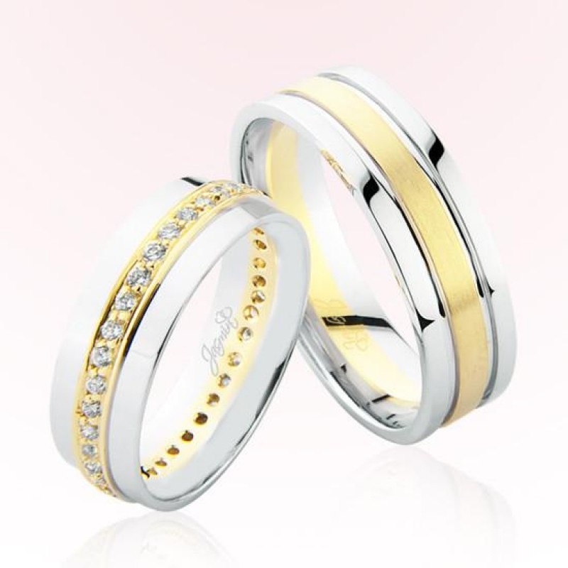 Taşlı Altın Alyans 3907