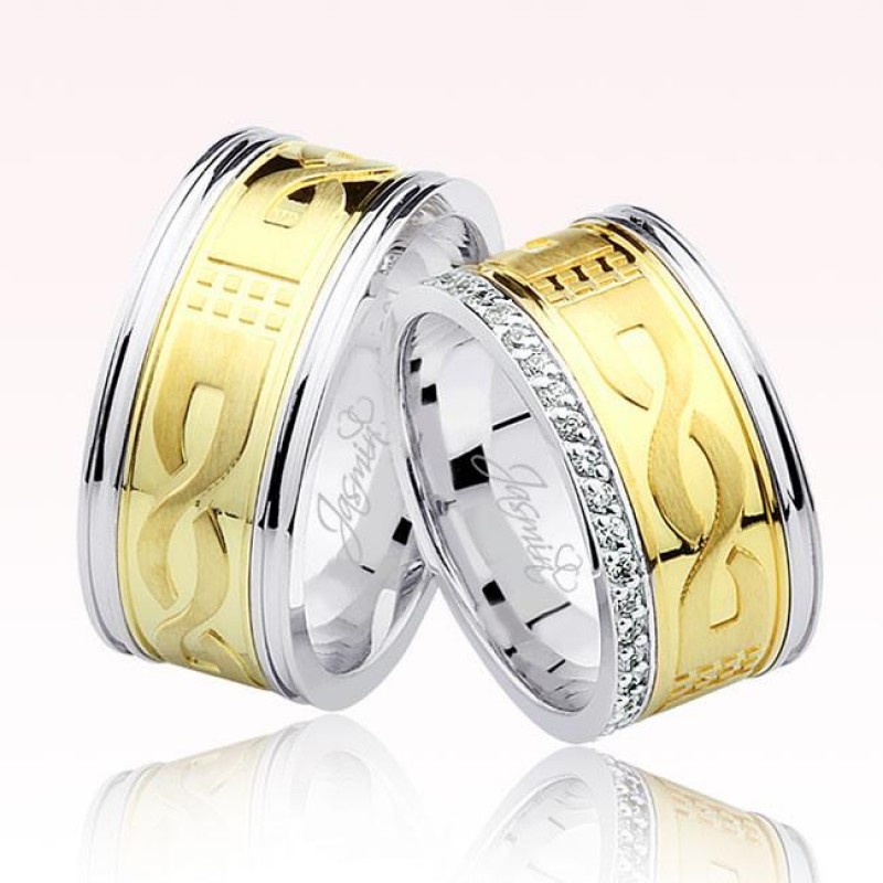 Desenli Altın Alyans 0302-2 Desenli Altın Alyans 0302-2