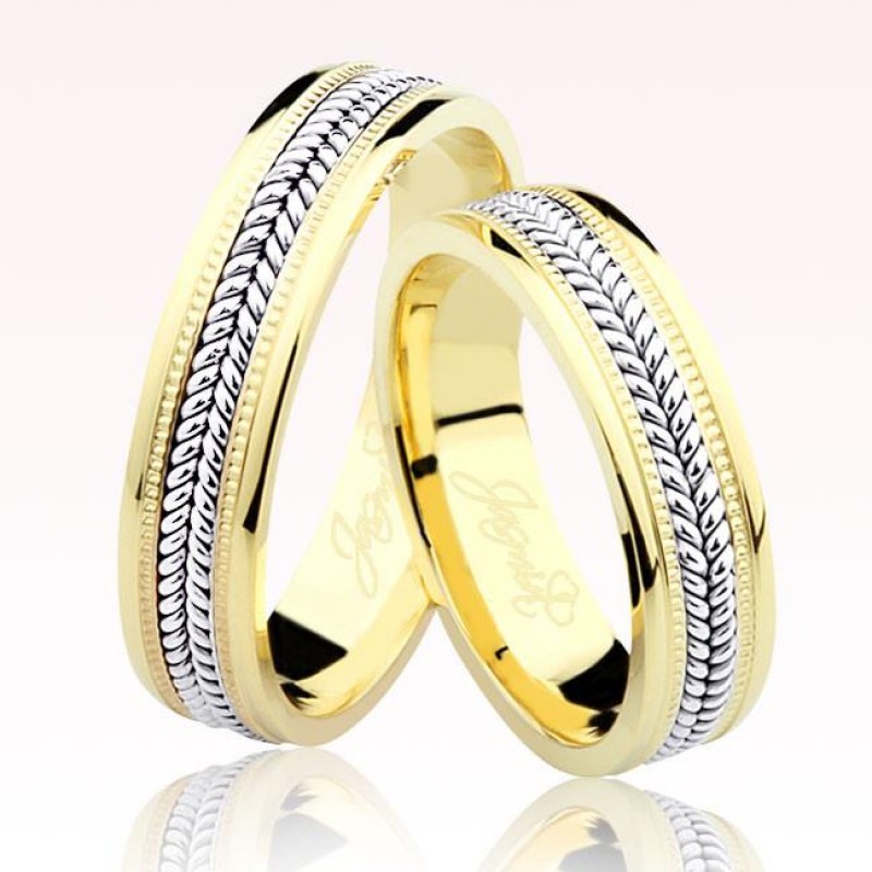 Örgü Model Altın Alyans 0502-2