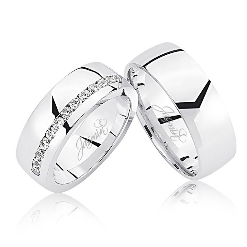 Taşlı Altın Alyans 1006 Taşlı Altın Alyans 1006