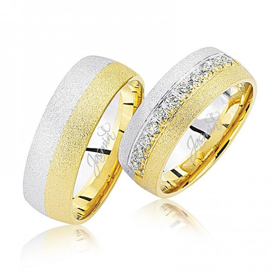 Bombeli Klasik Altın Alyans 1106