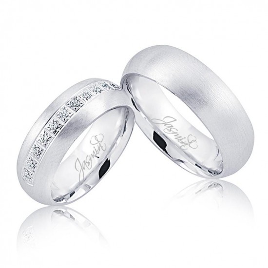 Taşlı Bombeli Altın Alyans 1606 Taşlı Bombeli Altın Alyans 1606