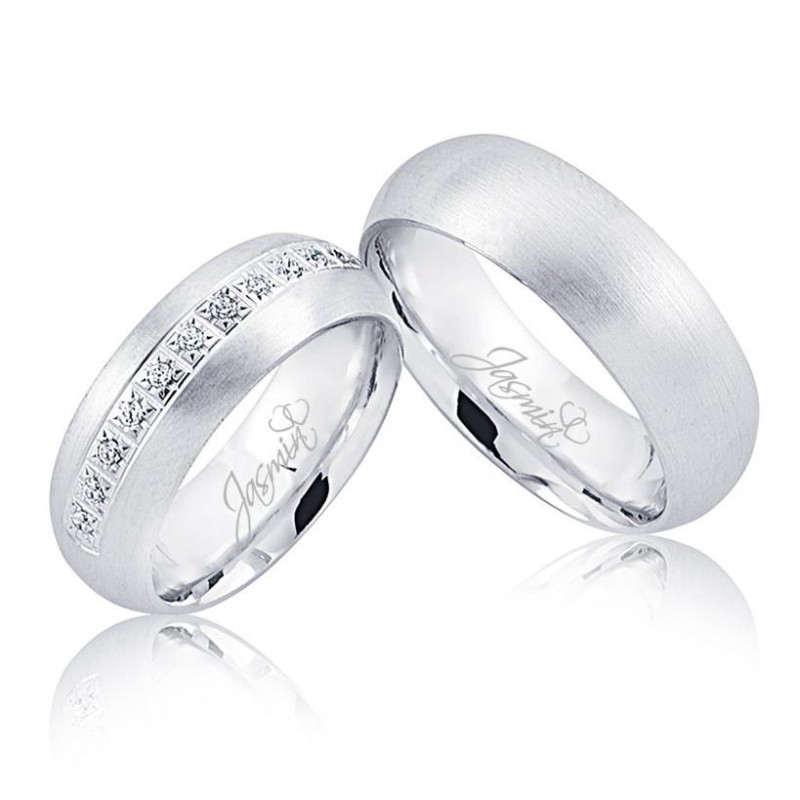 Taşlı Bombeli Altın Alyans 1606 Taşlı Bombeli Altın Alyans 1606