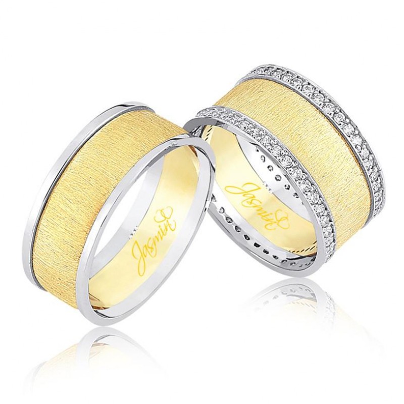 Taşlı Altın Alyans 2106 Taşlı Altın Alyans 2106