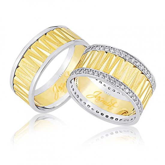 Taşlı Altın Alyans 0503 Taşlı Altın Alyans 0503