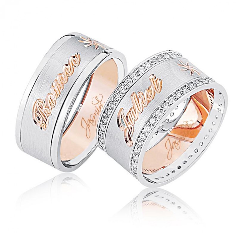 İsim Yazılı Altın Alyans 1302-3 İsim Yazılı Altın Alyans 1302-3