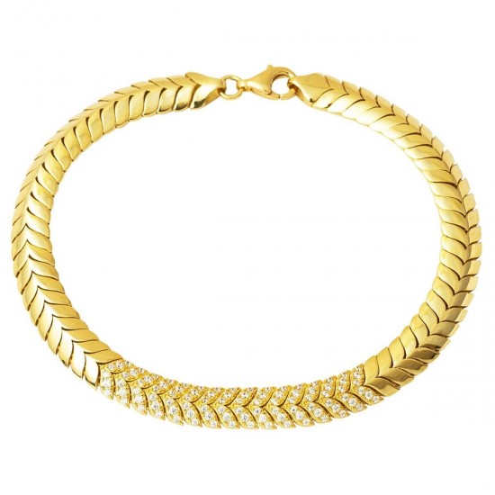 Balık Sırtı 14 Ayar Altın Bileklik BIL02 Balık Sırtı 14 Ayar Altın Bileklik BIL02