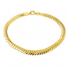 Balık Sırtı İtalyan Zincir Bileklik BIL05