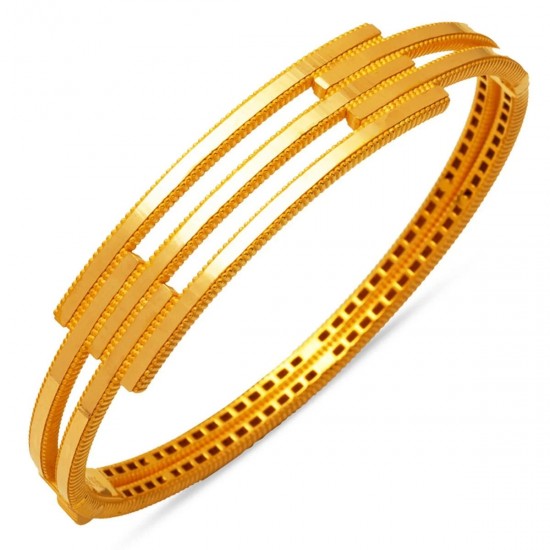 Üç Sıra Ajda Model Kaburga Kelepçe Bilezik BLK6629