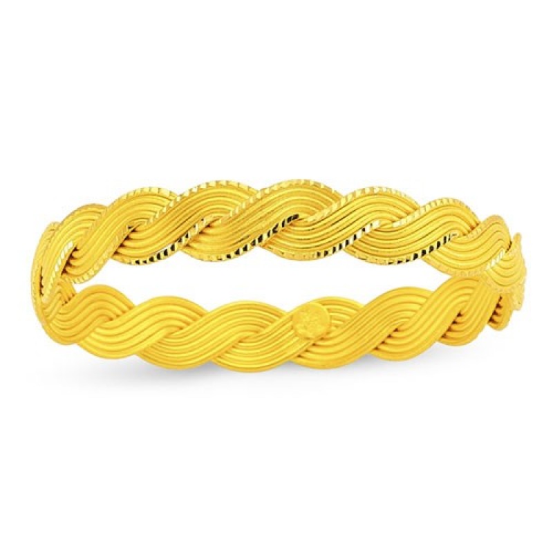 22 Ayar Saç Örgüsü 22 Gr Bilezik - BZK119