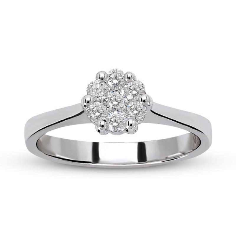 0.38 Ct Coronet Pırlanta Yüzük CORY4 0.38 Ct Coronet Pırlanta Yüzük CORY4