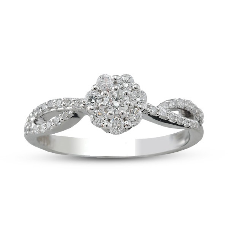 0.41 Ct Coronet Pırlanta Yüzük CORY7 0.41 Ct Coronet Pırlanta Yüzük CORY7