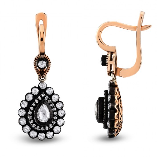 0.94 Ct Elmas Küpe EK28