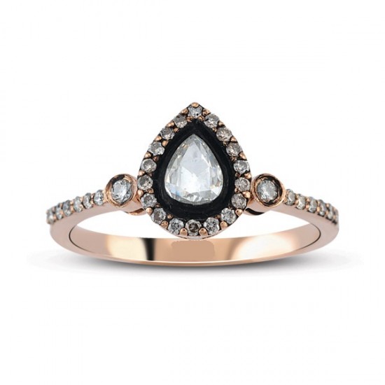 0.35 Ct Elmas Yüzük EY1