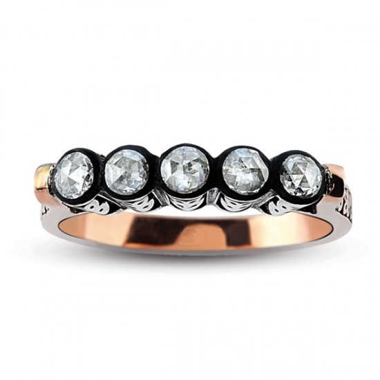 0.38 Ct Elmas Beştaş Yüzük EY10