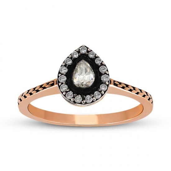 0.17 Ct Elmas Yüzük EY18