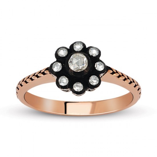 0.15 Ct Elmas Yüzük EY20