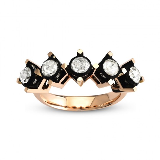 0.30 Ct Elmas Beştaş Yüzük EY25 0.30 Ct Elmas Beştaş Yüzük EY25