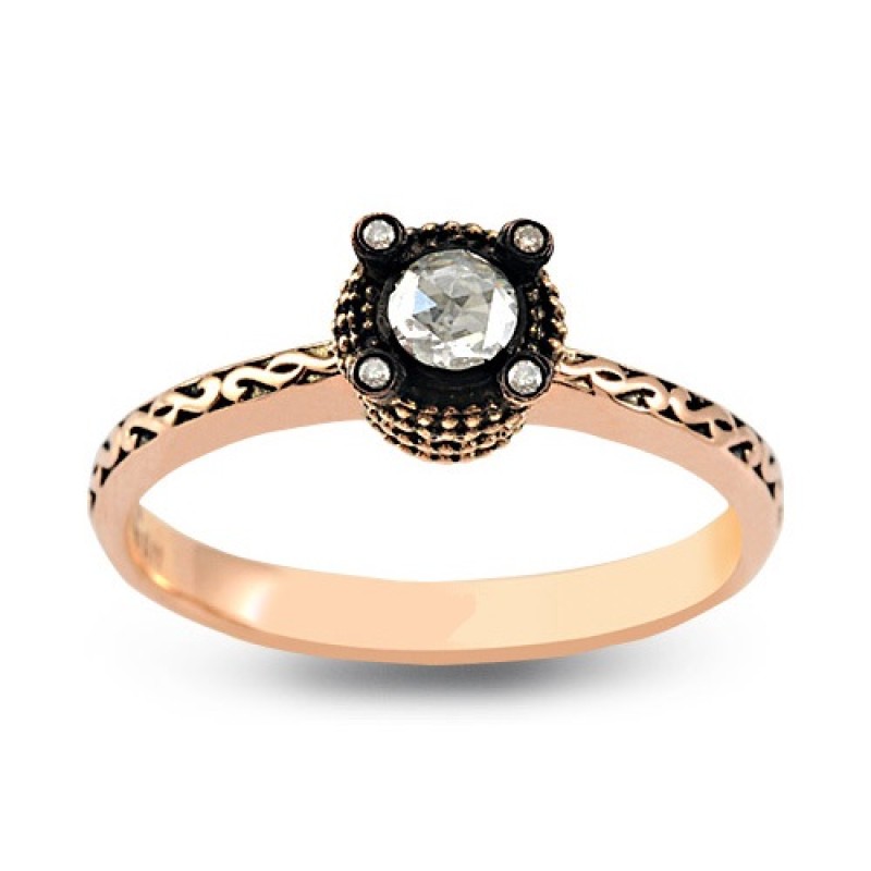 0.11 Ct Elmas Yüzük EY29 0.11 Ct Elmas Yüzük EY29