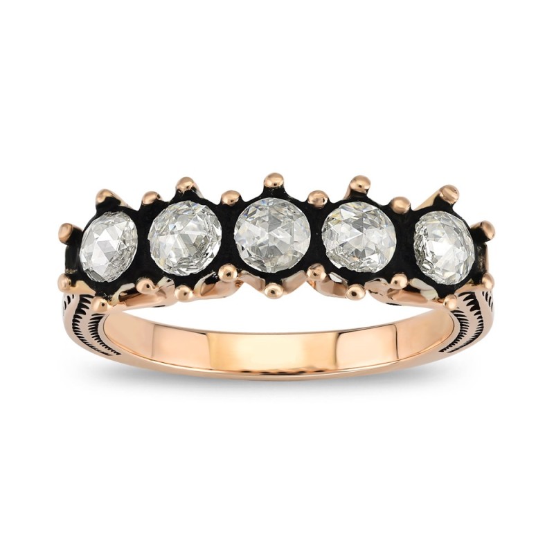 0.30 Ct Elmas Beştaş Yüzük EY30 0.30 Ct Elmas Beştaş Yüzük EY30