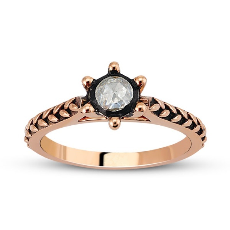 0.12 Ct Elmas Yüzük EY8 0.12 Ct Elmas Yüzük EY8