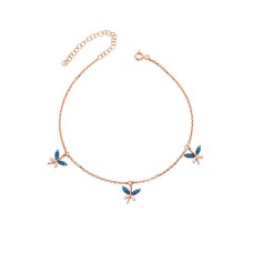 Üçlü Yusufçuk Gümüş Halhal GMS846