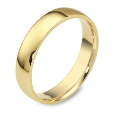 4 mm Oval Klasik Alyans KLA13