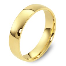 6 mm Oval Klasik Alyans KLA17