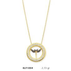 14 Ayar Altın Kılıç Kolye KLY1054