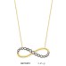 14 Ayar Altın Sonsuzluk Kolye KLY1091