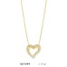 14 Ayar Altın Kalp Kolye KLY1094 14 Ayar Altın Kalp Kolye KLY1094