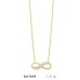 14 Ayar Altın Sonsuzluk Kolye KLY1095