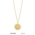 14 Ayar Altın Güneş Kolye KLY1096