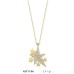 14 Ayar Altın Yıldız Kolye KLY1156
