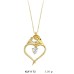 14 Ayar Altın Anne Bebek Kolye KLY1172