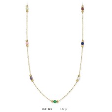 14 Ayar Altın Şans Kolyesi KLY1365